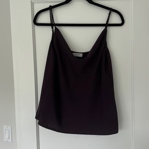 Babaton purple tank top size L